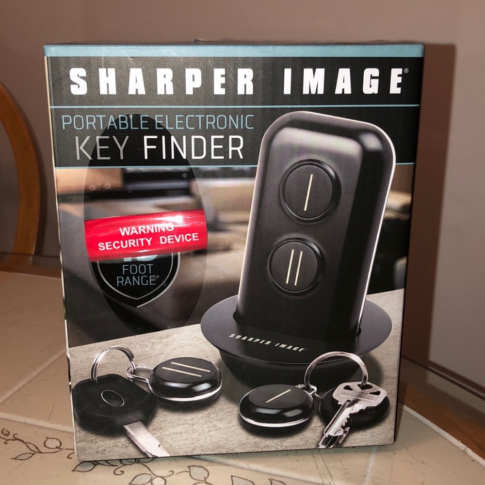 NEW Sharper Image Portable Electronic Key Finder